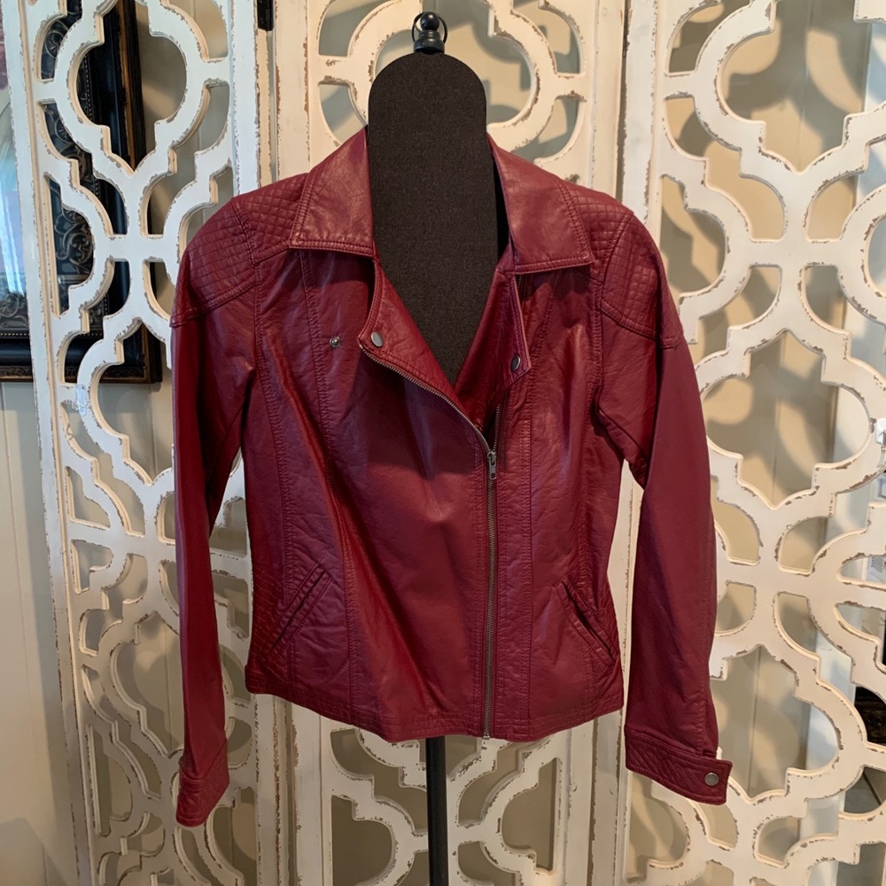 Forever 21 Leather jacket Sz M, NWOT